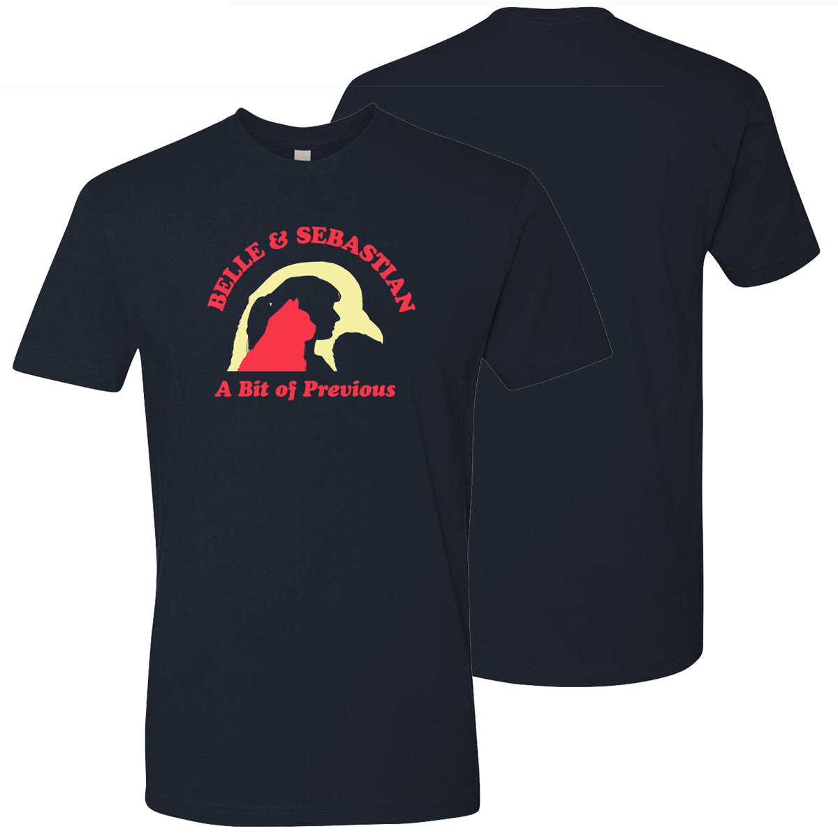 A Bit of Previous Silhouettes T-Shirt - Navy
