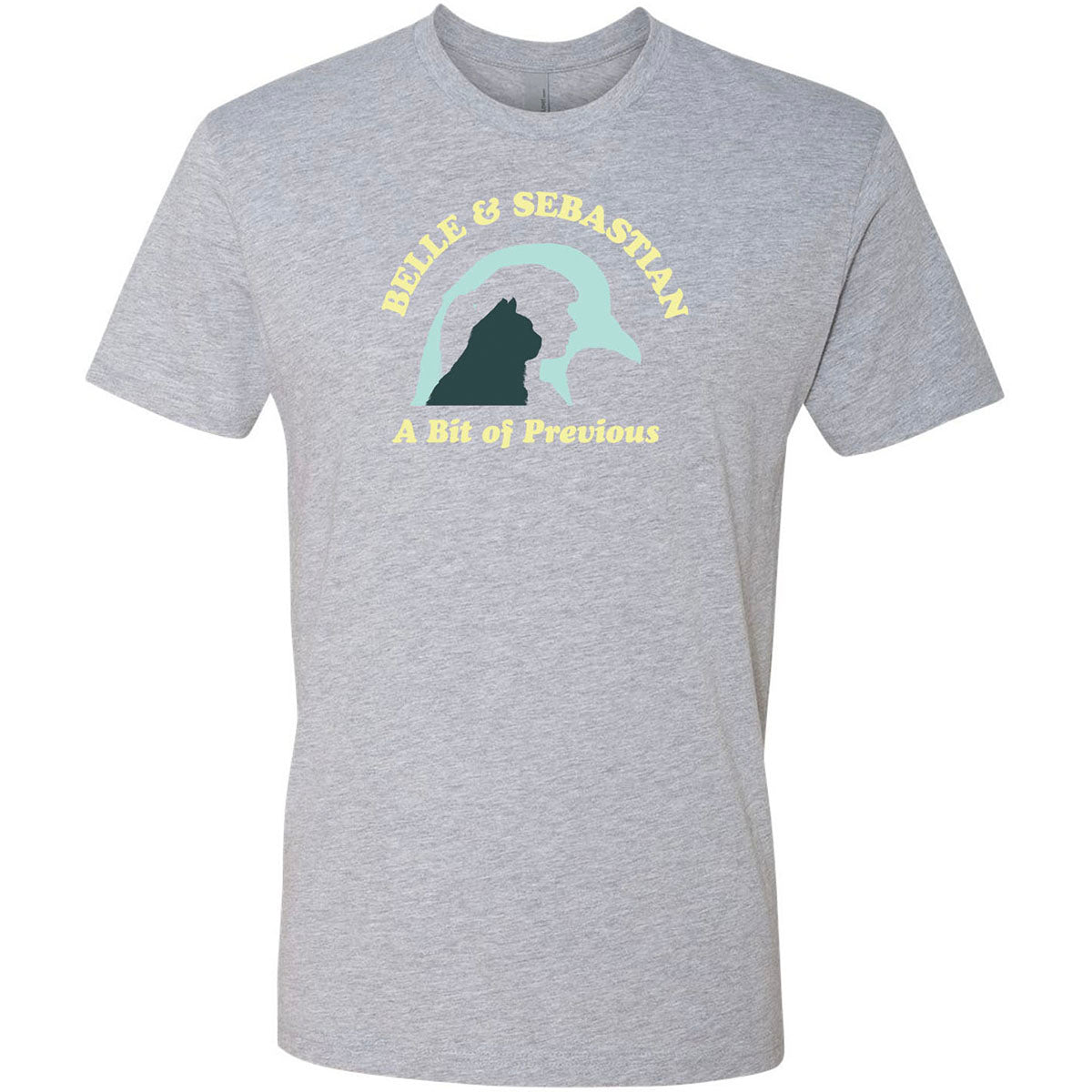 A Bit of Previous Silhouettes T-Shirt - Heather Grey