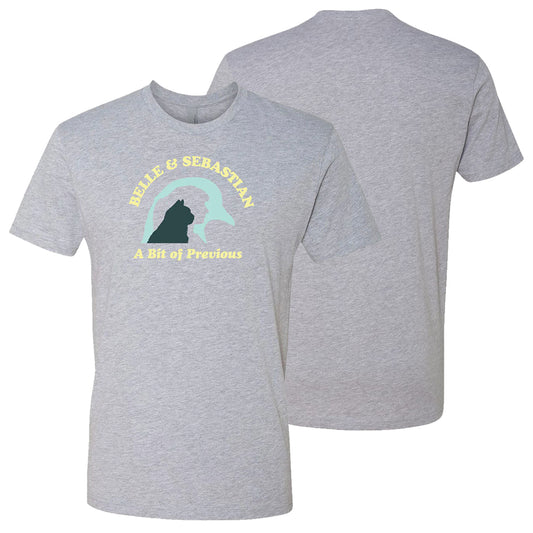 A Bit of Previous Silhouettes T-Shirt - Heather Grey